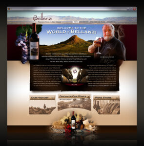 Bellanzi Winery Website