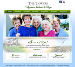 The Towers at Laguna Woods Village Website Redesign