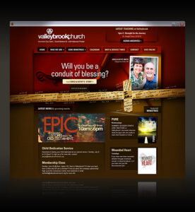 Valleybrook Church Website Redesign