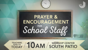 School Staff Prayer & Encouragement Digital Signage